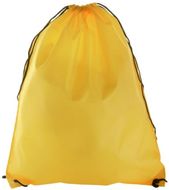 Kiristysnauha reppu Spook drawstring bag, keltainen liikelahja logopainatuksella