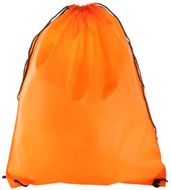 Kiristysnauha reppu Spook drawstring bag, oranssi liikelahja logopainatuksella