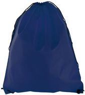 Kiristysnauha reppu Spook drawstring bag, tummansininen liikelahja logopainatuksella