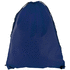 Kiristysnauha reppu Spook drawstring bag, tummansininen liikelahja logopainatuksella