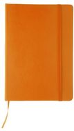 Kirjasin Cilux notebook, oranssi liikelahja logopainatuksella