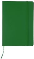 Kirjasin Cilux notebook, vihreä liikelahja logopainatuksella