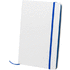 Kirjasin Kaffol notebook, valkoinen, sininen liikelahja logopainatuksella