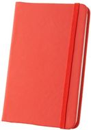 Kirjasin Kine notebook, punainen liikelahja logopainatuksella