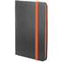 Kirjasin Kolly notebook, musta, oranssi liikelahja logopainatuksella