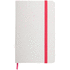 Kirjasin Yakis notebook, valkoinen, fuksia lisäkuva 2