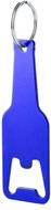 Korkinavaaja Clevon bottle opener keyring, sininen liikelahja logopainatuksella