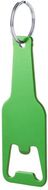 Korkinavaaja Clevon bottle opener keyring, vihreä liikelahja logopainatuksella