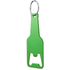 Korkinavaaja Clevon bottle opener keyring, vihreä liikelahja logopainatuksella
