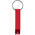 Korkinavaaja Mixe bottle opener keyring, punainen liikelahja logopainatuksella