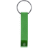 Korkinavaaja Mixe bottle opener keyring, vihreä liikelahja logopainatuksella