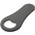 Korkinavaaja Tronic bottle opener with magnet, musta liikelahja logopainatuksella