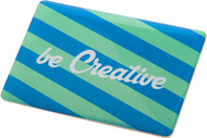 Kortti DomeBadge magnetic badge, valkoinen liikelahja logopainatuksella