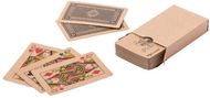 Korttipakka Trebol recycled paper playing cards, luonnollinen liikelahja logopainatuksella
