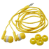 Korvakuulokkeet Cort earphones, valkoinen, keltainen lisäkuva 1