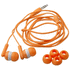 Korvakuulokkeet Cort earphones, valkoinen, oranssi lisäkuva 1