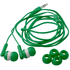 Korvakuulokkeet Cort earphones, valkoinen, vihreä lisäkuva 1