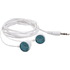 Korvakuulokkeet Epobass earphones, valkoinen liikelahja logopainatuksella