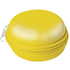 Korvakuulokkeet Shilay multipurpose case, keltainen, musta liikelahja logopainatuksella