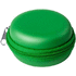 Korvakuulokkeet Shilay multipurpose case, musta, vihreä liikelahja logopainatuksella