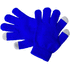 Kosketusnäytön käsine Pigun touch screen gloves for kids, sininen, harmaa liikelahja logopainatuksella