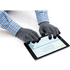 Kosketusnäytön käsine Tellar touch screen gloves, harmaa, musta lisäkuva 1