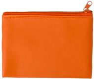 Kukkaro Dramix purse, oranssi liikelahja logopainatuksella
