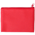 Kukkaro Dramix purse, punainen liikelahja logopainatuksella