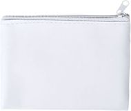 Kukkaro Dramix purse, valkoinen liikelahja logopainatuksella