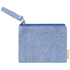 Kukkaro Fontix cotton purse, sininen liikelahja logopainatuksella