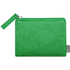 Kukkaro Nelsom RPET purse, vihreä liikelahja logopainatuksella
