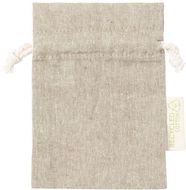 Kukkarot Dratinix cotton gift bag, luonnollinen liikelahja logopainatuksella