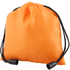 Kukkarot Kiping pouch, oranssi, musta liikelahja logopainatuksella