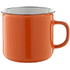 Kulho Woodstock vintage mug, oranssi liikelahja logopainatuksella