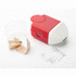 Kumi Cafey eraser and sharpener, valkoinen, punainen lisäkuva 1