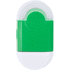 Kumi Cafey eraser and sharpener, vihreä, valkoinen liikelahja logopainatuksella