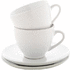 Kuppi Typica cappuccino cup set, valkoinen liikelahja logopainatuksella