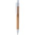 Kuulakynä Colothic bamboo ballpoint pen, valkoinen, luonnollinen liikelahja logopainatuksella