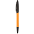 Kuulakynä Kiwi ballpoint pen, musta, oranssi liikelahja logopainatuksella