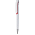 Kuulakynä Klinch ballpoint pen, valkoinen, punainen liikelahja logopainatuksella