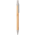 Kuulakynä Roak bamboo ballpoint pen, luonnollinen liikelahja logopainatuksella