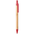 Kuulakynä Roak bamboo ballpoint pen, punainen liikelahja logopainatuksella