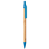 Kuulakynä Roak bamboo ballpoint pen, sininen liikelahja logopainatuksella