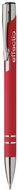 Kuulakynä Runnel ballpoint pen, punainen liikelahja logopainatuksella