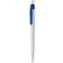 Kuulakynä Snow Leopard ballpoint pen, valkoinen, sininen liikelahja logopainatuksella