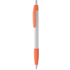 Kuulakynä Snow panther ballpoint pen, valkoinen, oranssi liikelahja logopainatuksella