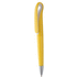 Kuulakynä Waver ballpoint pen, keltainen liikelahja logopainatuksella