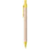 Kuulakynä Desok ballpoint pen, luonnollinen, keltainen lisäkuva 2