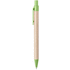 Kuulakynä Desok ballpoint pen, luonnollinen, vihreä lisäkuva 2