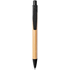Kuulakynä Heloix bamboo ballpoint pen, luonnollinen, musta lisäkuva 1